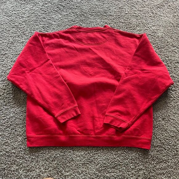 Vintage UNLV Runnin Rebels Crewneck Sweatshirt Pullover Red Size Large 90s - Picture 3 of 7